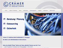 Tablet Screenshot of craemer.net